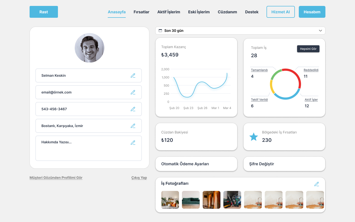 Rast: Service Marketplace Platform